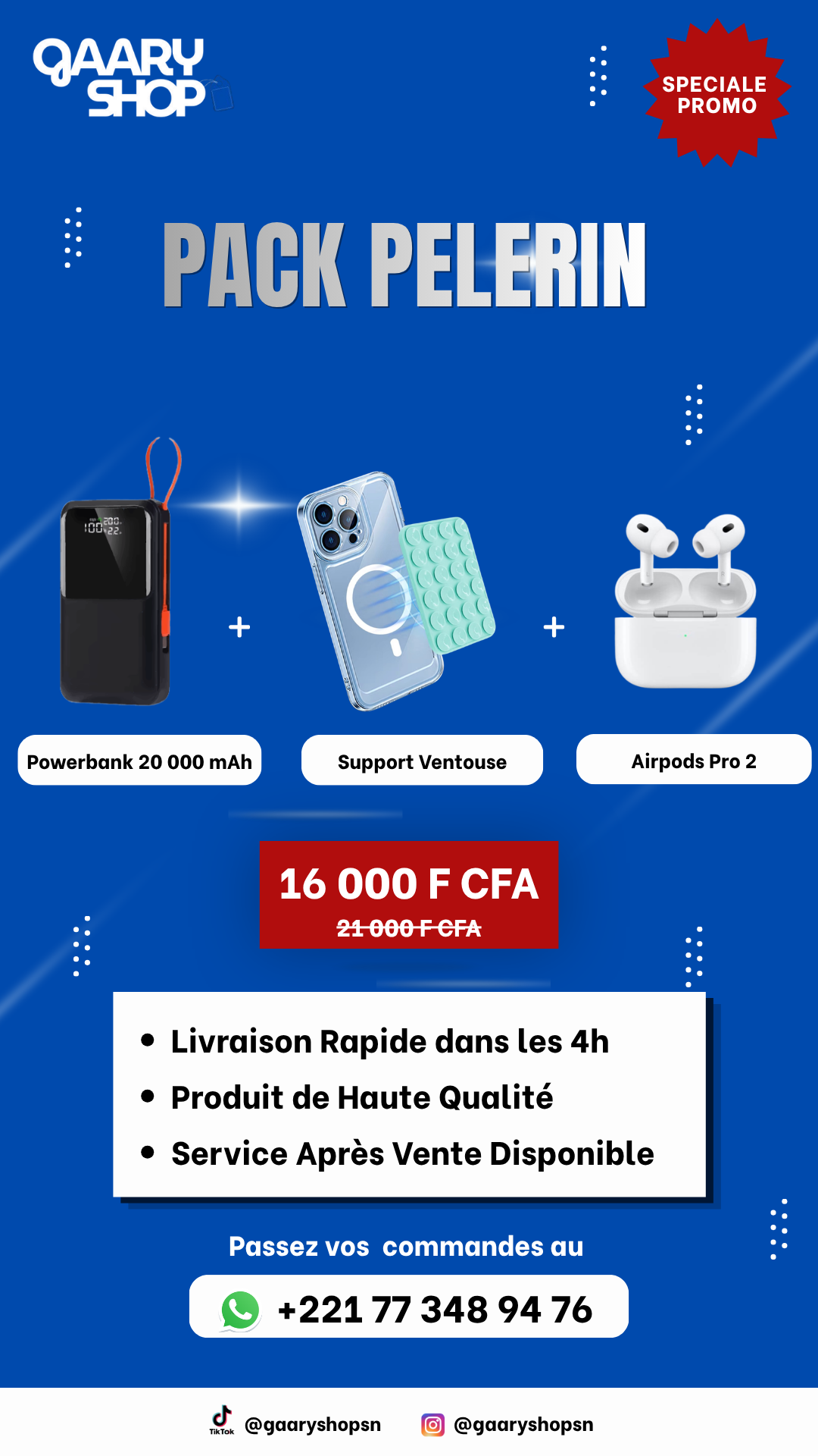Pack Pélerin