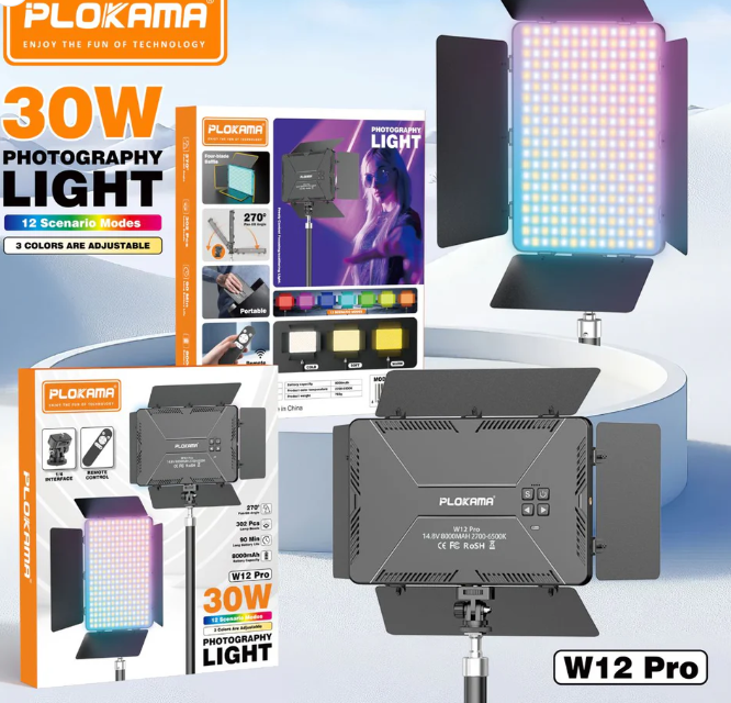 Projecteur Led Portable W12-Pro miniature 3