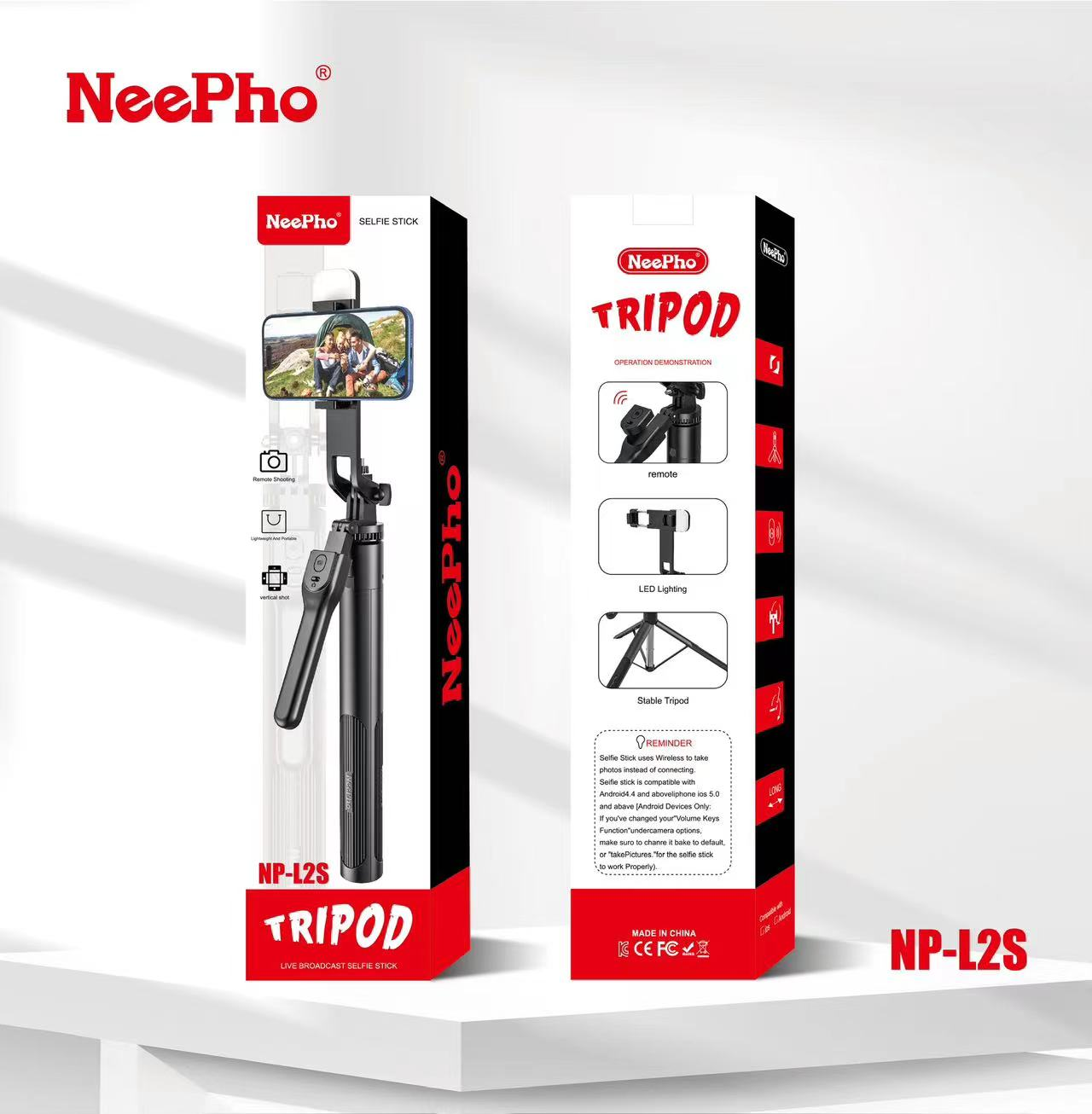 Tripod Neepho avec LED Light miniature 2