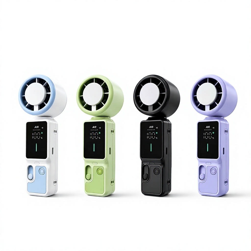 Mini-ventilateur portable à main miniature 4