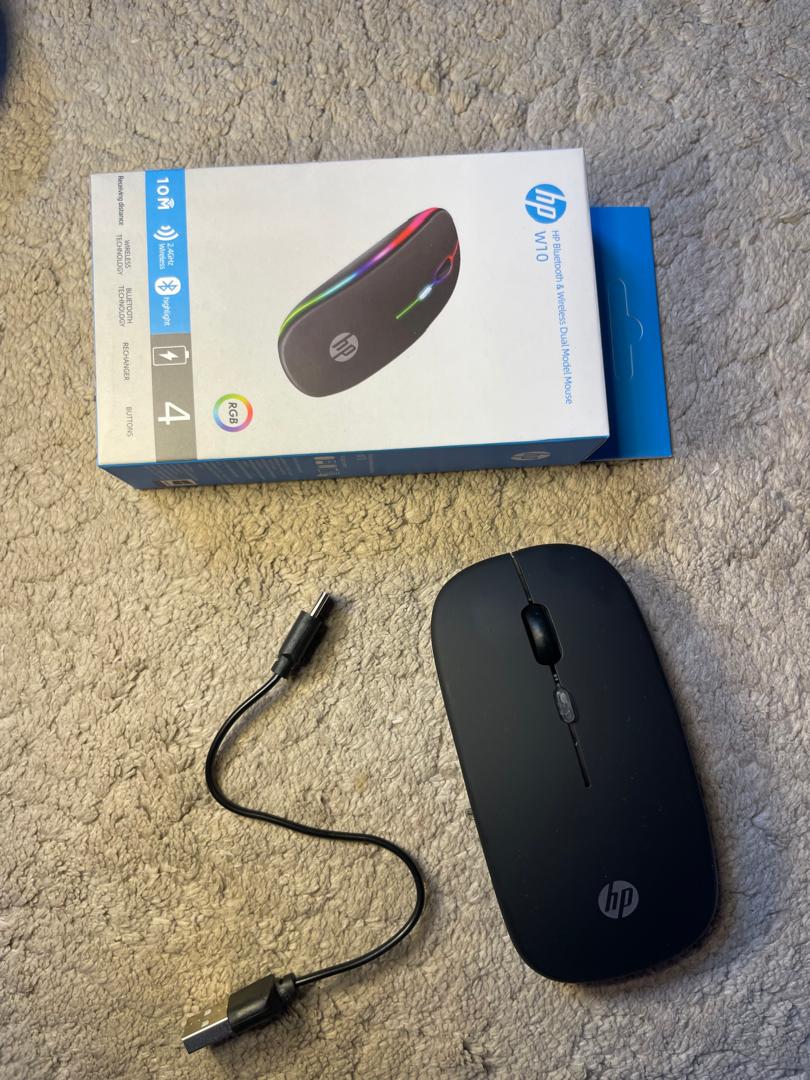 Hp Souris sans fil HP W10 miniature 2
